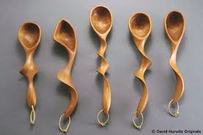 Wooden spoons by David Hurwitz
