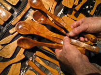 Wooden spoons by DeWitt
