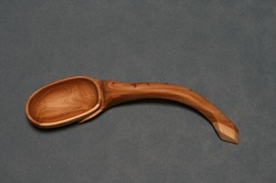 Hand carved wooden spoons by Two Bears