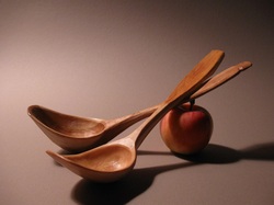 wood spoons hand carved by David Fisher