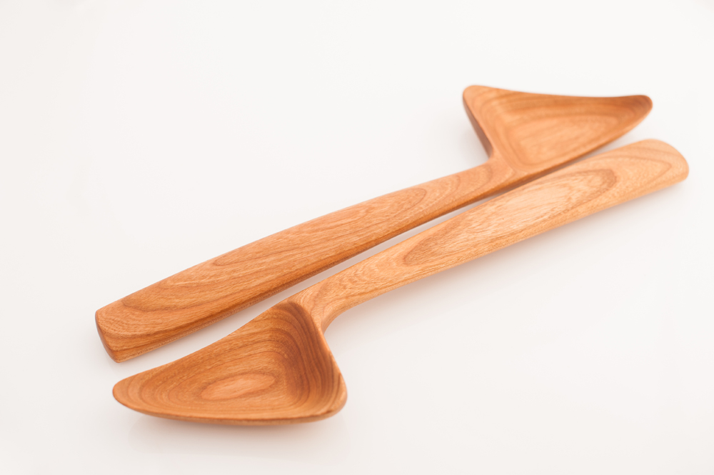 Fine wood spoons by Bruce Thurston