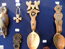 Herve Lorant carved spoons