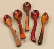 carved wooden spoons by Susan Kendrick