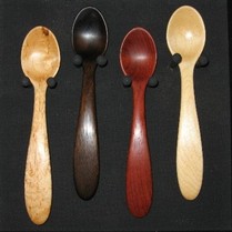Jar of Wood wooden spoons