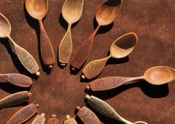 Adam Hawker wooden spoons